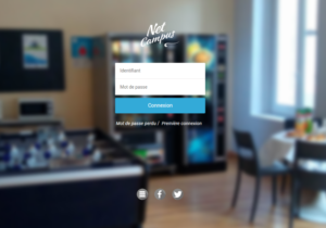 Page de connexion NetCampus - Cours Diderot