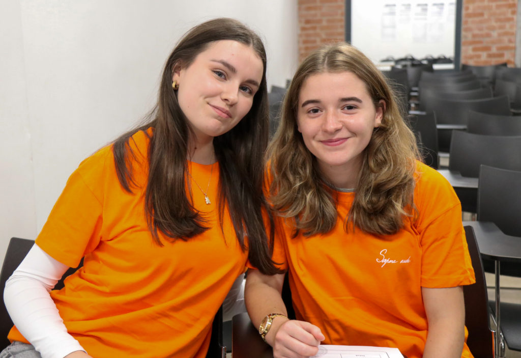 étudiantes jpo cours diderot